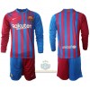 Maglia da Calcio a Maniche Lunghe Barcellona Casa 2021-22 per Bambino